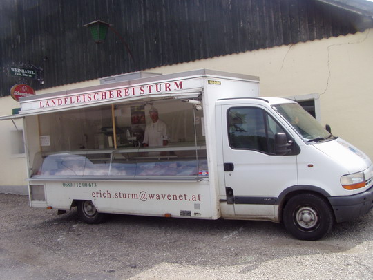 Verkaufsfahrzeug Landfleischerei-Sturm